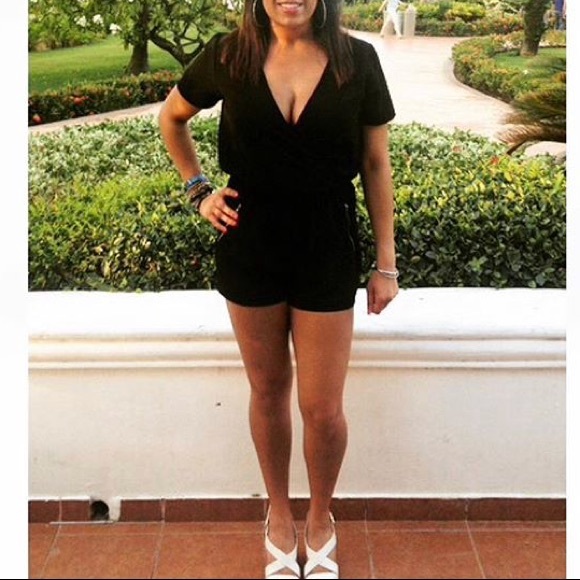 Dresses & Skirts - (SOLD) Black Romper